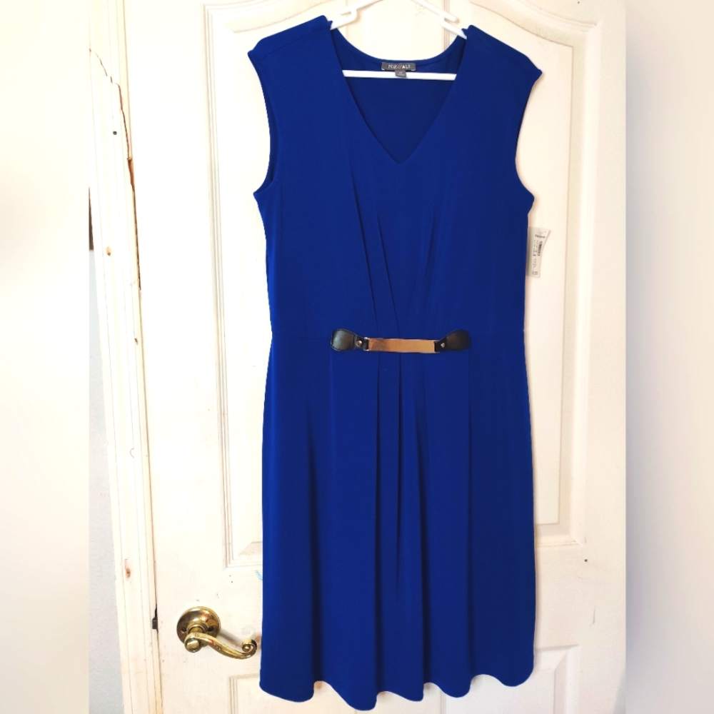 NWT Dressbarn/Roz & Ali, size 12, Royal Blue